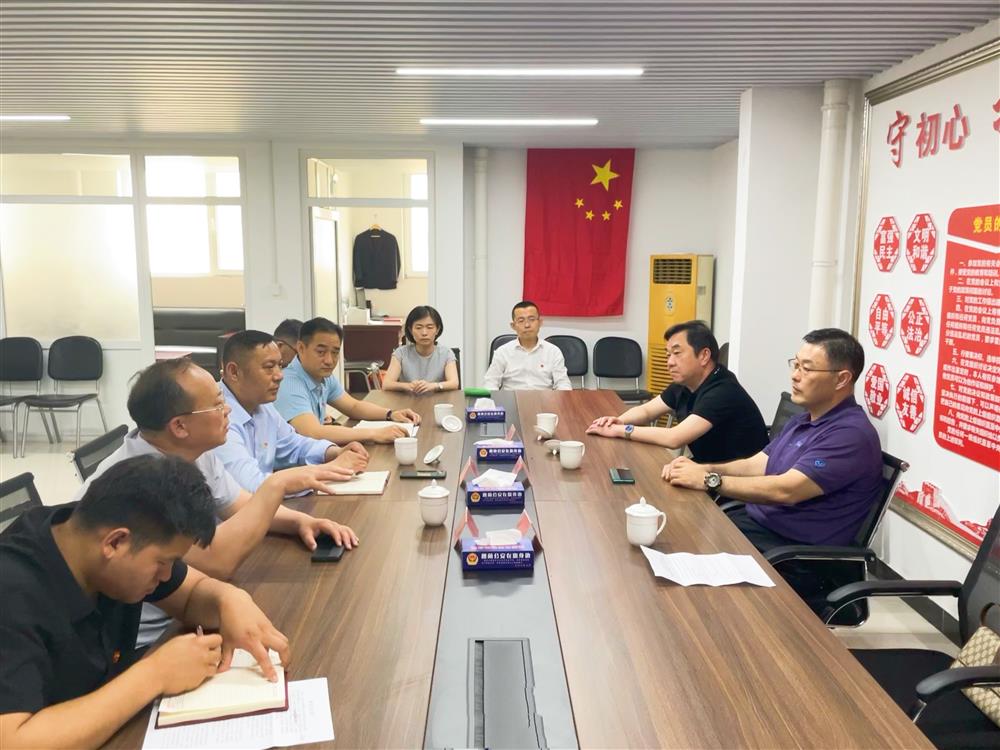 學(xué)黨史，辦實事 濟南產(chǎn)發(fā)集團到楚莊村黨支部走訪調(diào)研